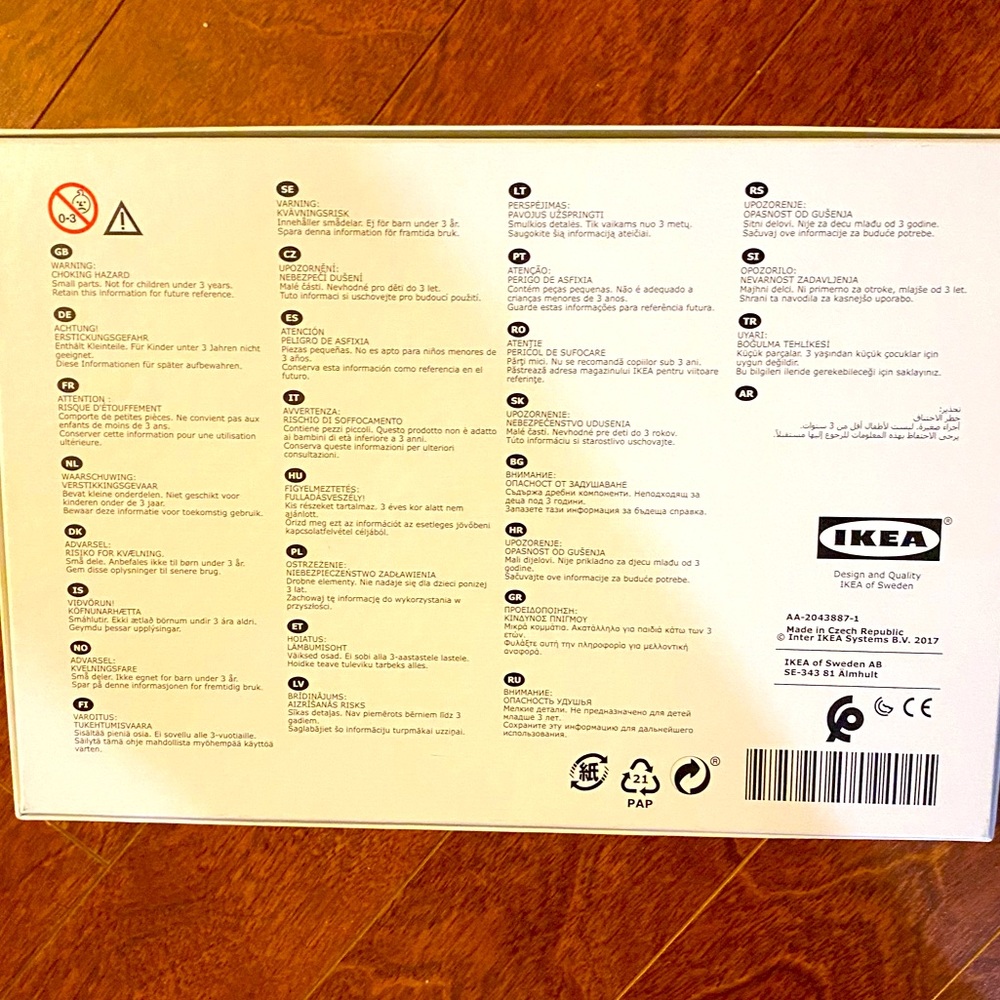 3 FOR $20 IKEA 211 piece puzzle (lustigt) - Picture 2 of 4